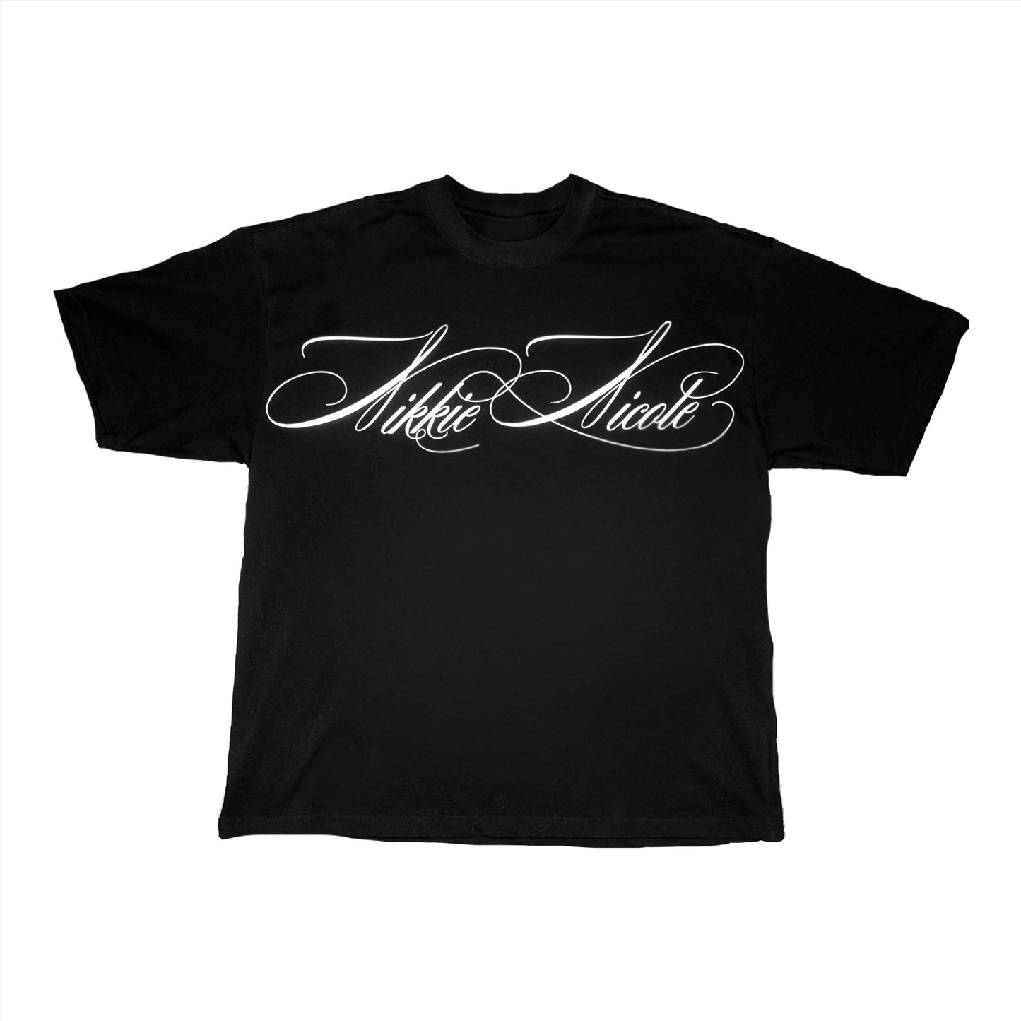 Black Scripture Tee