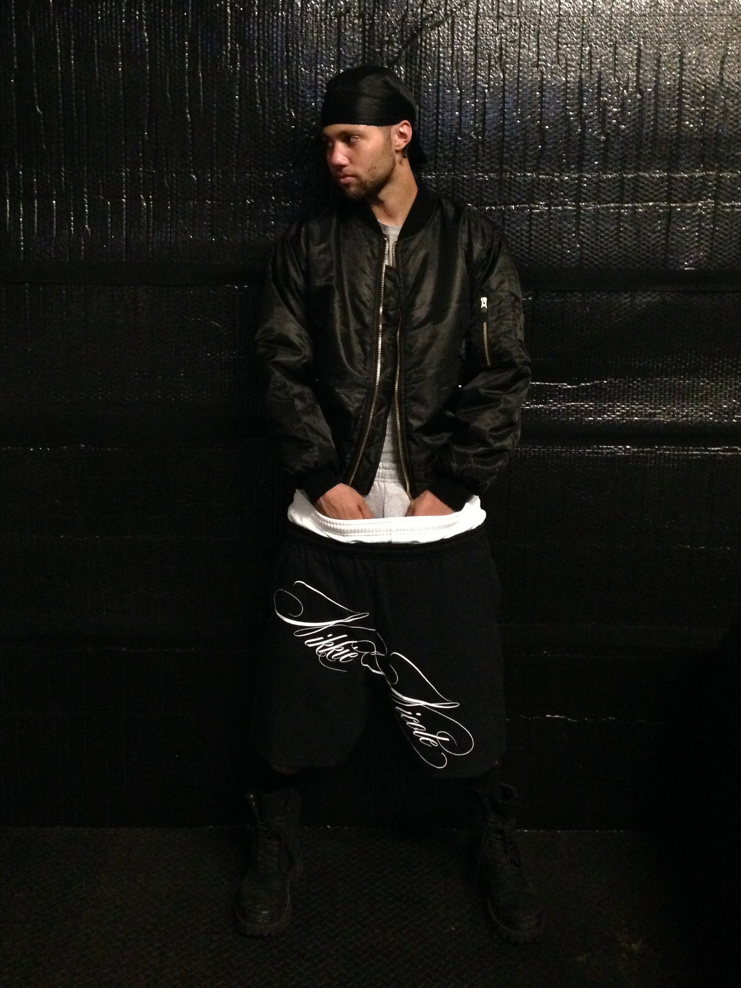 Embroidered Scripture Bomber